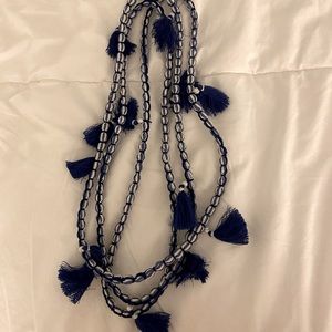 NWT Roberta Roller Rabbit Tassel necklace